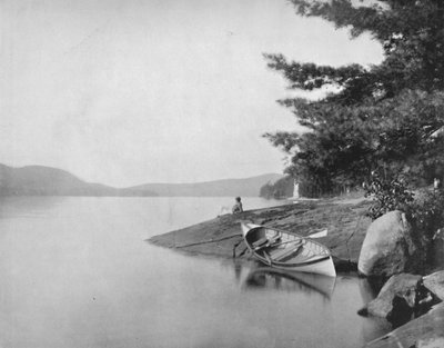 Lago George, século XIX de Unbekannt