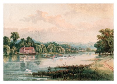 Lago na água da Virgínia, 1880 de Unbekannt