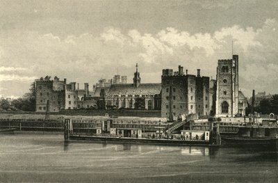 Palácio de Lambeth, c1876. de Unbekannt