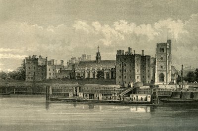 Palácio de Lambeth, c1878. de Unbekannt