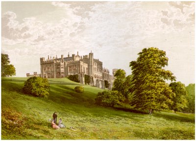 Castelo de Lambton, condado de Durham, casa do conde de Durham, c1880 de Unbekannt