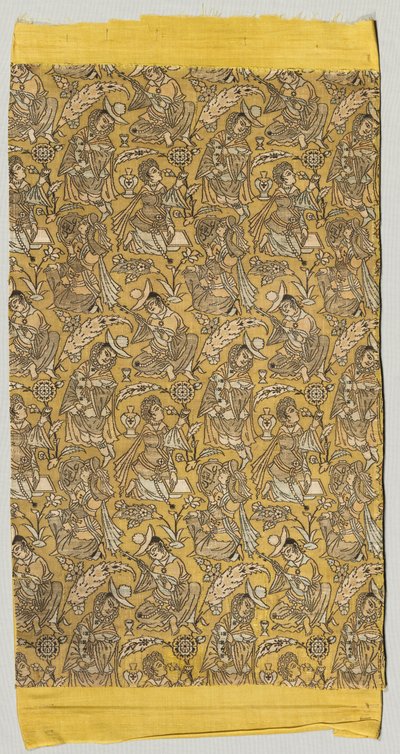 Lampas com dançarinos e músicos, 1600-1650. de Unbekannt