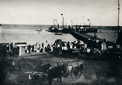 Local de desembarque, Punta Arenas, 1911 de Unbekannt