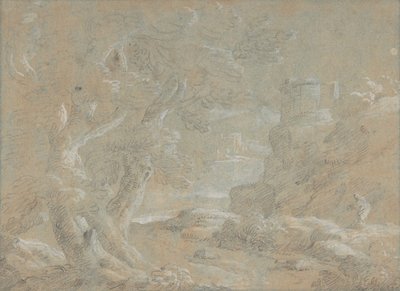 Paisagem, século XVII. de Unbekannt