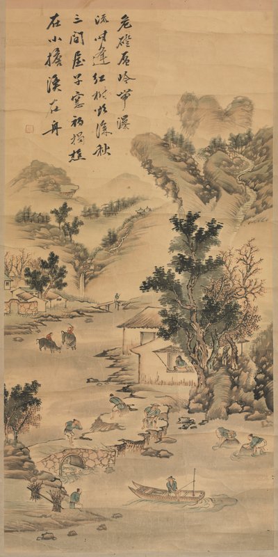 Paisagem, 1800. de Unbekannt