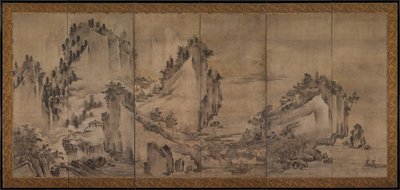 Paisagem, segunda metade dos anos 1500. de Unbekannt