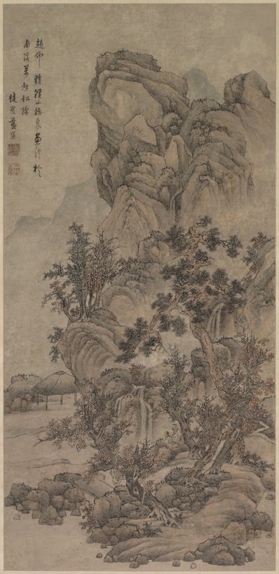 Paisagem com figuras, 1644-1911. de Unbekannt