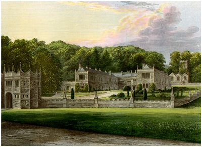 Lanhydrock, Cornualha, casa de Lord Robartes, c1880 de Unbekannt