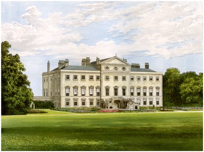 Lathom House, Lancashire, casa de Lord Skelmersdale, c1880 de Unbekannt