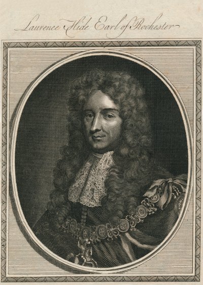 Laurence Hide Conde de Rochester, 1785. de Unbekannt