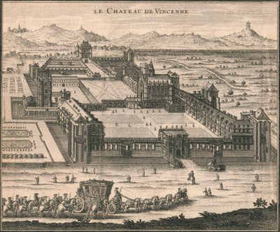 O Chateau De Vincenne, 1723. de Unbekannt