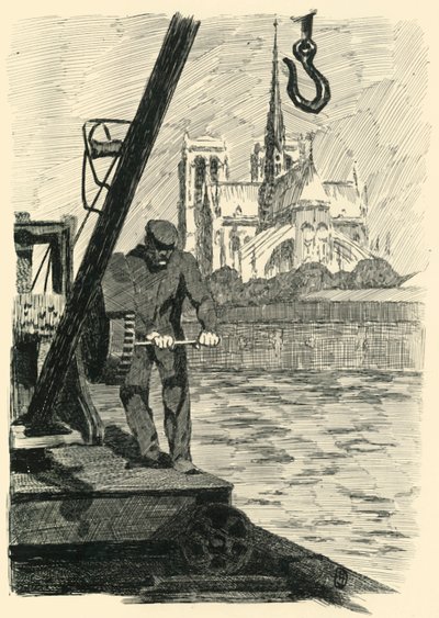 Le Chevet de Notre-Dame, Le Matin, 1903. de Unbekannt