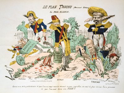 Le Plan Um pouco, 1870-1871 de Unbekannt
