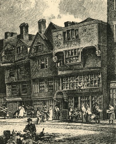 Rua Leadenhall, século XVIII, 1925. de Unbekannt
