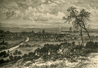 Leeds na parte inicial do século XVIII, 1898. de Unbekannt