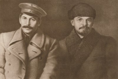 Lenin e Stalin, março de 1919, 1939. de Unbekannt