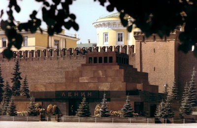 Mausoléu de Lenin, Praça Vermelha, Moscou, 1980 de Unbekannt