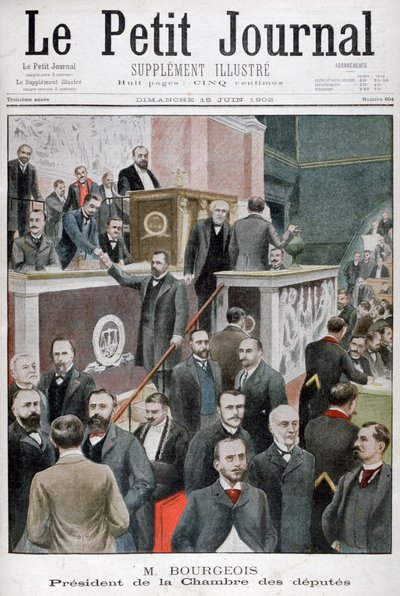 Leon Bourgeois, Presidente da Câmara dos Deputados, 1902 de Unbekannt