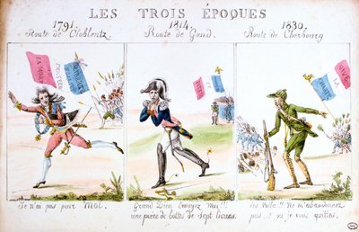 As Três Épocas, Revolução de 1830, Paris de Unbekannt
