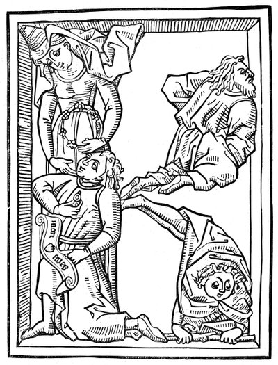 Letra K, alfabeto de letras iniciais, 1462 1844 de Unbekannt