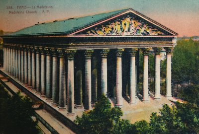 Léglise de la Madeleine, Paris, c1920 de Unbekannt