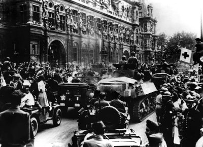Libertação de Paris, 25 de agosto de 1944 de Unbekannt