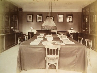 Biblioteca, Casa da Associação de Literatura e Artes, Rússia, década de 1910 de Unbekannt