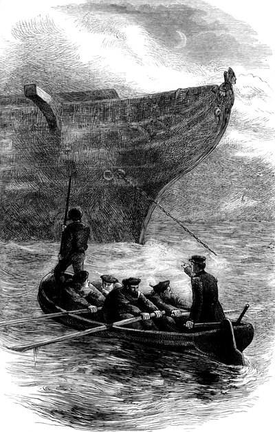 Tenente Caldwell Escorregando na corrente, Guerra Civil Americana, 1861-1865 c1880 de Unbekannt