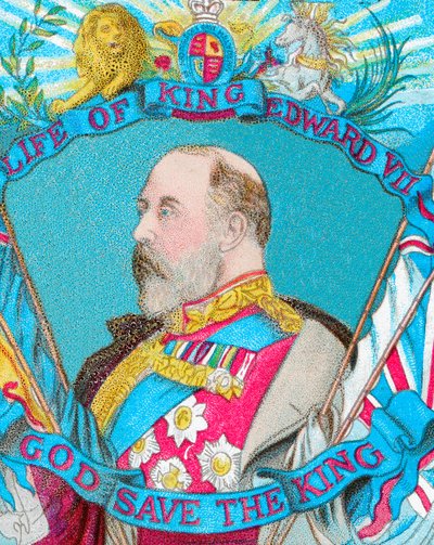 Vida do rei Eduardo VII: Deus salve o rei, c1902 de Unbekannt
