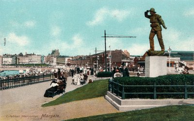 Lifeboat Memorial, Margate, Kent c1905 de Unbekannt