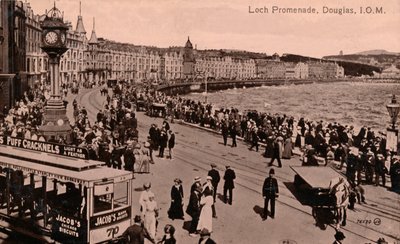 Loch Promenade, Douglas, Ilha de Man, c1920 de Unbekannt