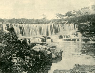 Quedas de Loddon, Nova Gales do Sul, 1901. de Unbekannt