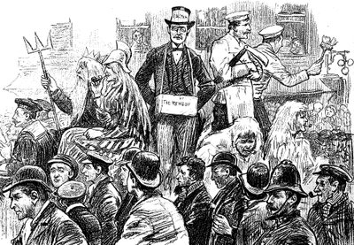 London Dockers Strike, setembro de 1889 de Unbekannt