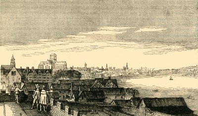 Londres, do alto da Arundel House, século XVII, 1881. de Unbekannt
