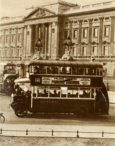 Ônibus novo para qualquer tempo de Londres, 1927, 1935. de Unbekannt