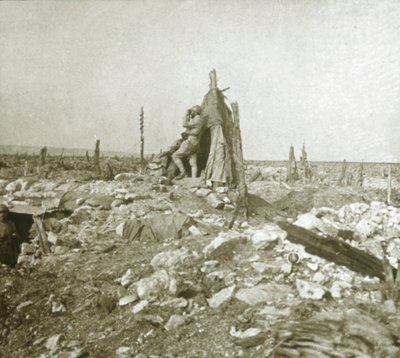 Posto de observação, Fort Vaux, norte da França, c1914-c1918 de Unbekannt
