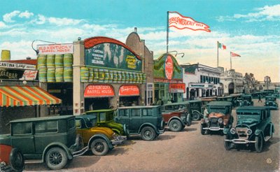 Olhando para o norte na Main Street, c1939 de Unbekannt