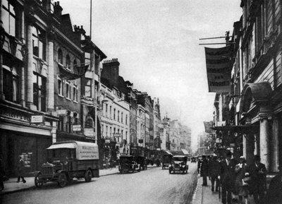 Olhando para o sul em New Bond Street, Londres, 1926-1927 de Unbekannt