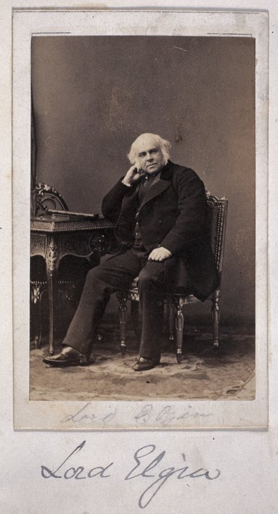 Lord Elgin, diplomata britânico, c 1860 de Unbekannt