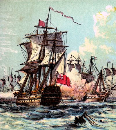 Lord Howes Victory, 1794 c1850s de Unbekannt