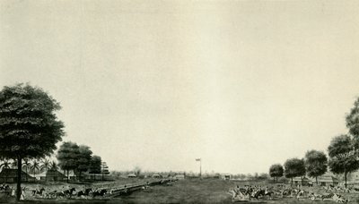 Lord Wellesley Revendo a guarda do corpo em Ballygunje, c1770, c19250. de Unbekannt