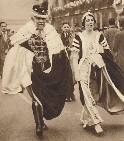 Lord e Lady Armstrong, 12 de maio de 1937 de Unbekannt