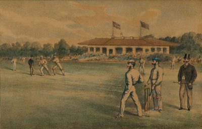 Lords Cricket Ground, século XIX. de Unbekannt