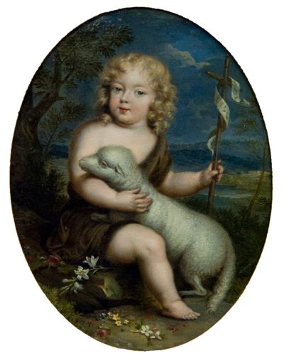 Louis Alexandre de Bourbon, Conde de Toulouse 1678-1737 como João Batista, c. 1680. de Unbekannt