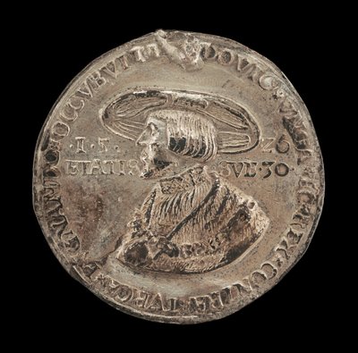 Luís II, 1506-1526, Rei da Hungria e Boêmia 1516 [anverso], 1526. de Unbekannt