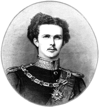 Luís II, rei dos bávaros, século XIX de Unbekannt