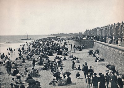 Lowestoft - nas areias, 1895 de Unbekannt