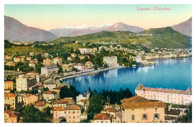 Lugano, Suíça, século XX de Unbekannt