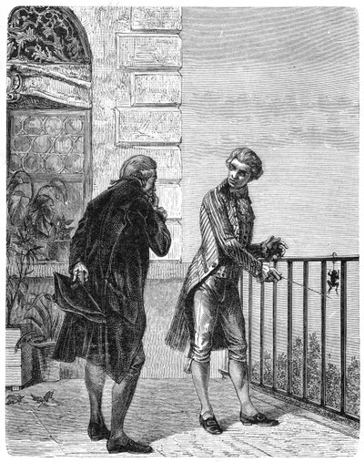 Luigi Galvani, fisiologista italiano do século XVIII, 1880 de Unbekannt
