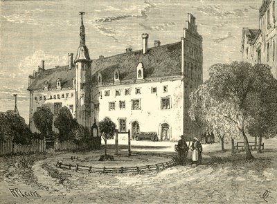Casa de Lutero, Wittenberg, 1890. de Unbekannt